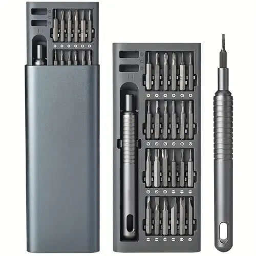 24 in 1 Precision Mini Magnetic Screwdriver Set, 24 in 1 Tool Kit, The Ultimate Electronic Repair Tool Kit for Phone, Tablet, Computer, Laptop, PC, Game Controller, Watch, Precision Screwdriver Set Magnetic