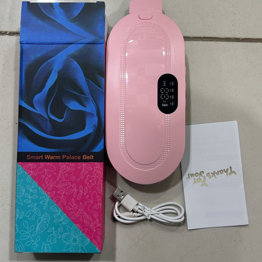 Heating Pad women Period Pain Cramp Relief Belt -Portable Menstrual Heating Pad