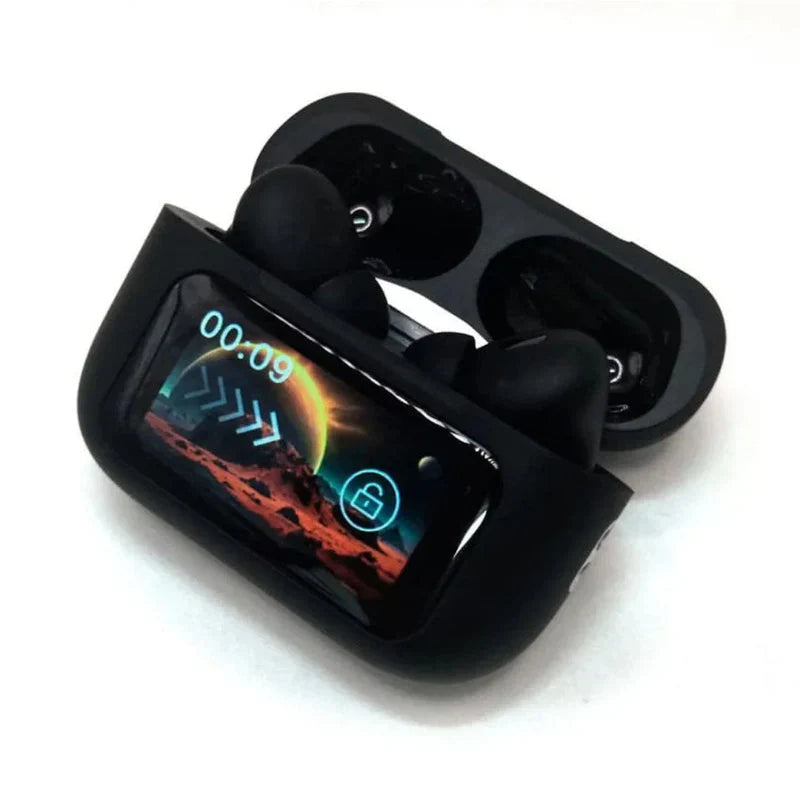A9 Pro Touch Screen LED Display Wireless Earbuds | ANC/ENC Activation